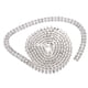 thumbnail image 5 of Cinta de diamantes de imitación trenzada de 1 yarda, cinta decorativa de diamantes, cinta para manualidades Plata, 5 of 9