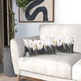 thumbnail image 6 of Gray White Gold Lumbar Pillow Covers 12X20 Inch Set of 2 Morden Abstract Graffiti Decorative Pillow Cases Neutral Minimali Watercolor Cushion Case Home Decor for Sofa Couch Porch Outdoor, 6 of 6