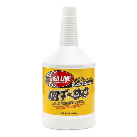 Red Line 50304 MT-90 75W-90 GL-4 Manual Transmission and Transaxle Lubricant (MTL)- 1 Quart