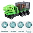 thumbnail image 4 of Dinosaur Toy Cars Set Dinossauro Transport Carrier Camión Vehículo Ingeniería Tire Hacia Atrás Modelo De Coche Para Niño Eigraketly FN006660-01, 4 of 6