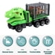 thumbnail image 4 of Dinosaur Toy Cars Set Dinossauro Transport Carrier Camión Vehículo Ingeniería Tire Hacia Atrás Modelo De Coche Para Niño matsuzay FN006660-01, 4 of 6