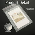 thumbnail image 4 of 800 Pcs Clear Cellophane Bags 5 X 7 Inch (13 X 20 Cm), Biodegradable Plastic For Sweets, Cookies, Gifts - Self Seal Small Packaging, 4 of 7