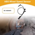 thumbnail image 2 of Sensor de velocidad de rueda ABS Unique Bargains No.26234479 Sensor ABS trasero izquierdo para el sistema de frenos antibloqueo para Buick GL8 2011-2023, 2 of 7