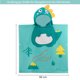 thumbnail image 2 of Toalla de baño para bebé con albornoz capa con capucha Hilo Dinosaurio (0-6 años) default, 2 of 5