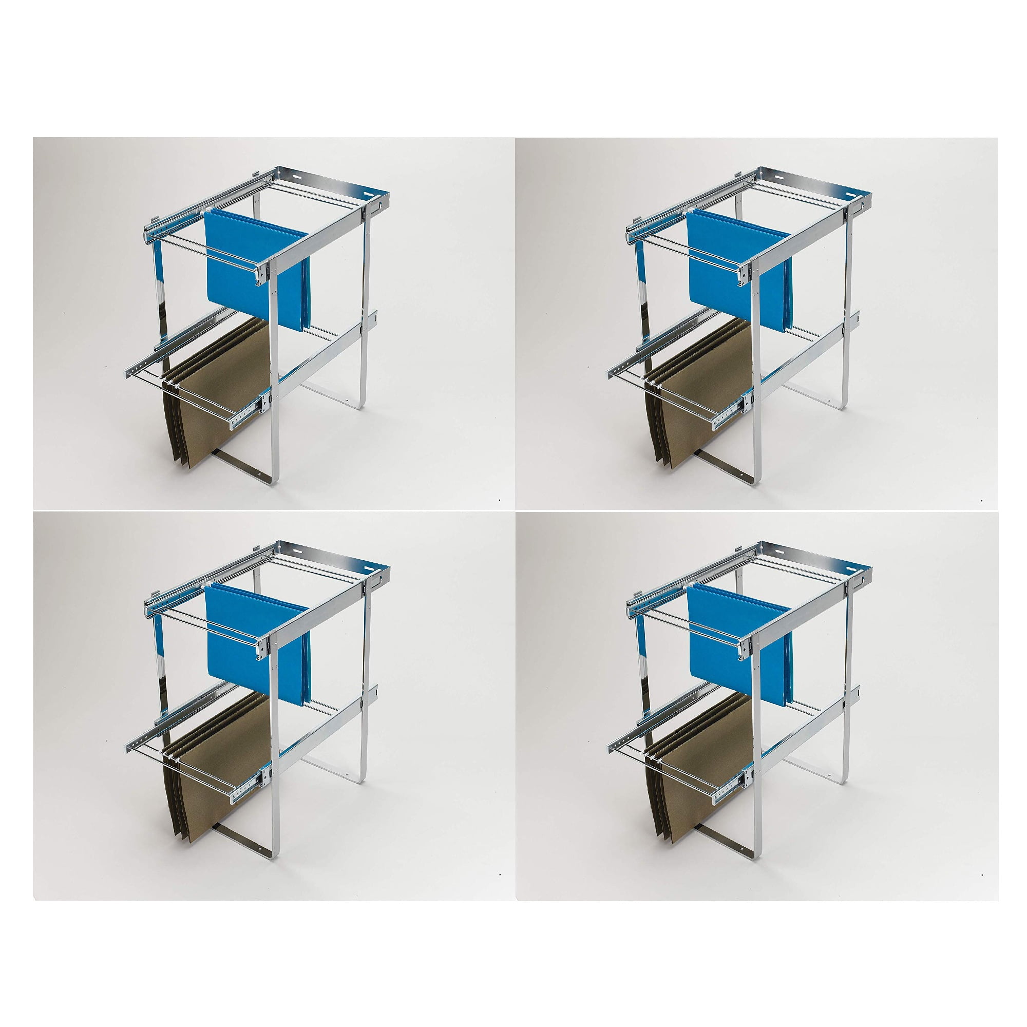 RevAShelf RASFDKIT 2 Tier Base File Drawer Organizer System