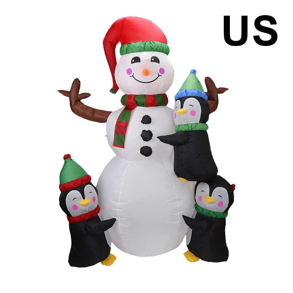 7.5 Tall Snowman AirFormz AIR12510 Airblown Inflatable Holiday Yard Decoration 
