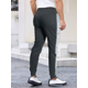 thumbnail image 3 of Jogger Pants Hombre De Felpa Gym Pans Pantalones Cargo Bolsa, 3 of 4