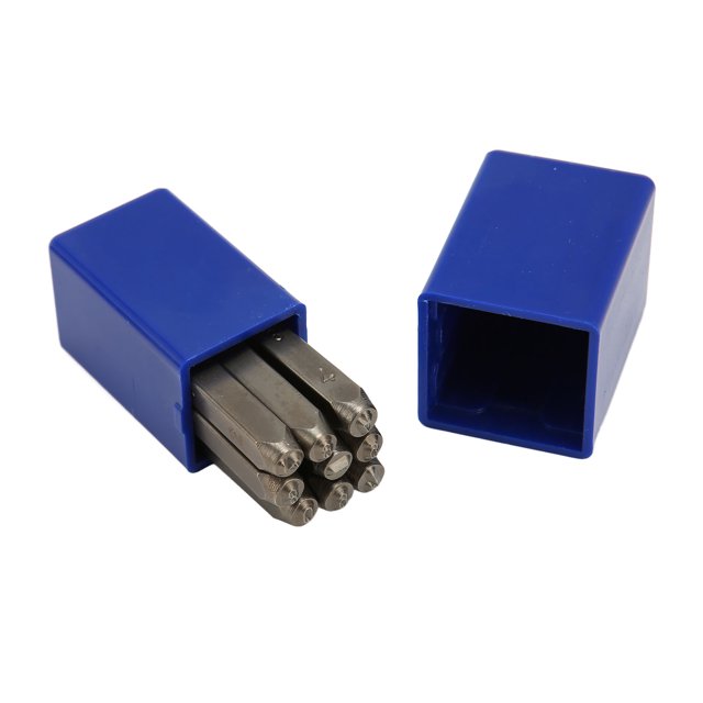 Metal Set, Portable Metal Number Stamps 9Pcs 0.12 Inch For Jewelry