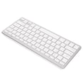thumbnail image 3 of Keyboard, Portable Ergonomic Compact Keyboard Ultra Lightweight Ultra Thin  for IOS for  for  German,French,Spanish,Arabic, 3 of 8