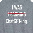 thumbnail image 3 of Instant Message - I Was Learning Chatgpting - Women's Racerback Tank Top, 3 of 6