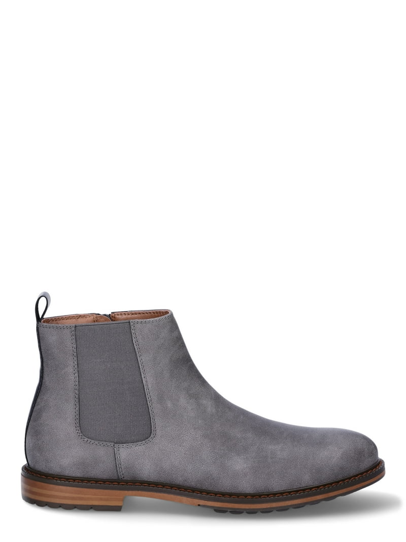 ??NWT Size 10 Gray Men’s Boots by MADDEN Madden Mens Boots in Mens Shoes | Gray - Walmart.com main image 3