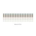 thumbnail image 1 of CAROOTU Color Dot Labels 60mmx3m Base Elements Decorative Adhesive Tape DIY Scrapbooking Sticker, 1 of 6