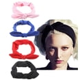 thumbnail image 1 of Lot de 4 Bandeaux Élastiques de Mode pour Femmes Turban Bande pour Cheveux Accessoires, 1 of 6