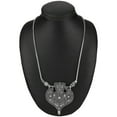 thumbnail image 3 of Efulgenz Indian Vintage Retro Ethnic Gypsy Oxidized Tone Necklace Jewellery for Women, 3 of 3