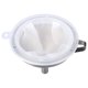 thumbnail image 2 of Filtro colador Compatible con embudo de cocina de 5 pulgadas para filtrar jugo, leche, café, vino malla 13cm200/13cm400,13cm 400Mesh, 2 of 6