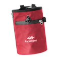 thumbnail image 4 of Bolsa de magnesio para escalada en roca con bolsillo con cremallera y cierre de cordón. Cinturón para la cintura. Rojo, 4 of 8