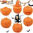 thumbnail image 4 of Squeeze Toys Halloween Toy Soft Glue Pumpkin Healing Squeeze Stretch, 4 of 4