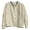 Apricot XXL, variant on Fall Spring Women Jacket Stand Collar Solid Color Long Sleeves Single-breasted V Neck High Street Preppy Style Baseball Coat Loose Cardigan Short Coat