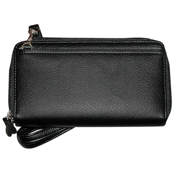 Buxton Ultimate Double Zip Organizer
