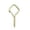 E, variant on Eye Screw Hooks for Hanging Heavy Duty with Safety Buckle Self-tapping Safety Buckle Eye Bolts for Hanging Plants Lights Rust Resistant Lockable Eye Screw Hooks Indoor Outdoor
