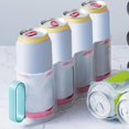thumbnail image 2 of Organizador de almacenamiento, soportes para de cerveza, refresco , soporte para bebidas para encimeras, Verde Gloria Estante de almacenamiento de refrigerador, 2 of 9