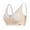 Beige, variant on Wdgfv Full Support Bra for Large Thin Comfort Underwear with Adjustable Wide Straps Light Green 40CD