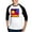Black/White, variant on CafePress - Halloween Modern Abstract Oil Painting - Cotton Baseball Jersey, 3/4 Raglan Sleeve Shirt