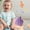 Purple, variant on 6-Note Sound Therapy Mini Blue Rain Drum - 3 Inch 6-Note Portable Steel Tongue Instrument for Relaxation & DecorWaterproof Mini Art