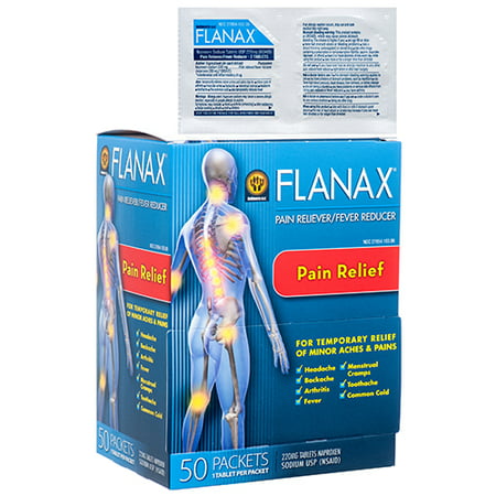 New 366527  Flanax Pain Reliever Dispenser 50Ct (50-Pack) Cough Meds Cheap Wholesale Discount Bulk Pharmacy Cough Meds
