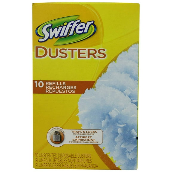Proctor & Gamble Swiffer Dusters Disposable Cleaning Dusters Refills Unscented 10 Count Pack of 3