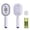 Purple, variant on Electric Spray air Cushion Massage Comb, 3-in-1 Electric Mist Spray Hair Brush, Retractable Hairs Massage Brush for Frizzy Hair & Scalp Care, Relieve Hair Tangles & Dryness