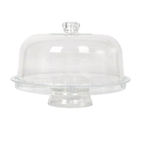 6-in-1 Acrylic Cake Stand Multifunctional Cake and Serving Stand(with