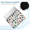 thumbnail image 2 of FORMRS 15-15.6 inch Laptop Sleeve Case Soft Carrying Quilted Computer Bag Cover, Orange Christmas House, 2 of 7