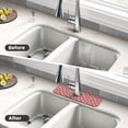 thumbnail image 4 of Bingfone Strawberries Print Splash Guard for Sink Faucet,Super Absorbent Fast Drying Mat Sink-Splash Guard Behind Faucet Drip Catcher for Kitchen,Sink Mat,Dish Drying Mat, 4 of 8