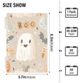 thumbnail image 2 of FORMRS 1-Subject Spiral Notebook 8" x 5" College Ruled 60 Refillable Sheet A5 Hard Cover, 2 Pack, Halloween Ghosts, 2 of 7