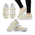 thumbnail image 1 of Zapatos planos casuales para mujer, zapatillas clásicas de malla con cordones y estampado musical de teclado de piano en 3D, calzado para mujer y niña, 1 of 6