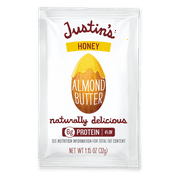 Justin's Honey Almond Butter Squeeze Pack, 1.15 oz