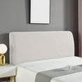 thumbnail image 4 of Fully Enclosed Headboard Cover Elastic Modern, Dust Proof Fabric Slipcover for Upholstered Bedheads Washable Stretch, 4 of 8