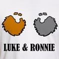 thumbnail image 3 of CafePress - Luke And Ronnie Dubliners T Shirt - Fitted T-Shirt, Vintage Fit Soft Cotton Tee, 3 of 4