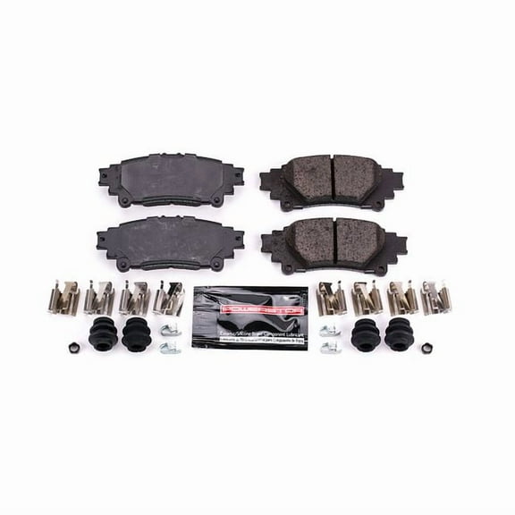 Power Stop Rear Z23 Evolution Carbon-Fiber Ceramic Brake Pads Z23-1391A