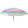 DestinationGear 7' Beach Umbrella Pink Stripe With Travel Bag
