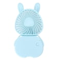 thumbnail image 1 of Mini abanico para colgar plegable, abanico portátil para colgar en el cuello, ventilador de escritorio portátil, miniventilador recargable por USB, calidad superior, 1 of 8