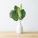 thumbnail image 3 of 63 unids Simulación Decoraciones de hoja de palma Hoja tropical Plantas verdes Adornos, 3 of 6