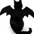 thumbnail image 3 of Nightwill Halloween Pet Cat Costume Bat Wings Vampire Black Cute Fancy Dress Up, 3 of 6