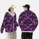 thumbnail image 4 of Balery Purple Dreamcatcher Sudadera ligera de manga larga con capucha y protección solar UPF 50+ para hombre y mujer, ideal para pesca y running-Large, 4 of 7