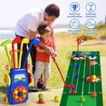thumbnail image 2 of Toddler Golf Set Toys for Kids Boys 3-5 5-8, Kids Toddler Golf Clubs with Balls & Putting Mat, Christmas Birthday Gifts for 3 4 5 6 Year Old Boys, 2 of 7
