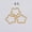 Gold x Star-Shape, variant on 50PCS Iron Pentagram Round Shape Twist Ring Open Jump Ring DIY Jewelry Accessori-White K x Heart Shape-50 pcs