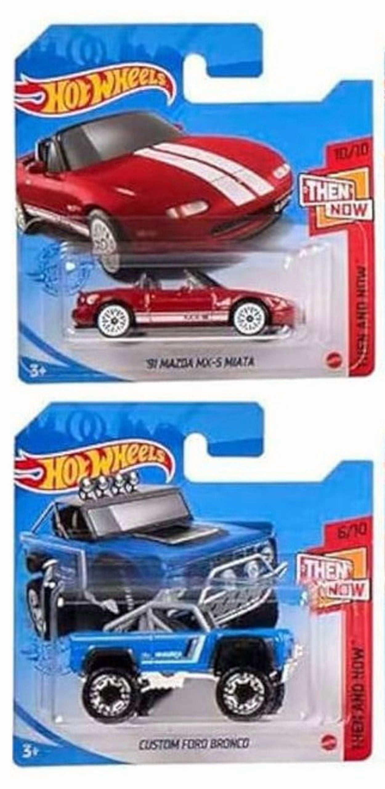 Hot Wheels 2021 Then and Now Complete Set of 10 Diecast Vehicles 1