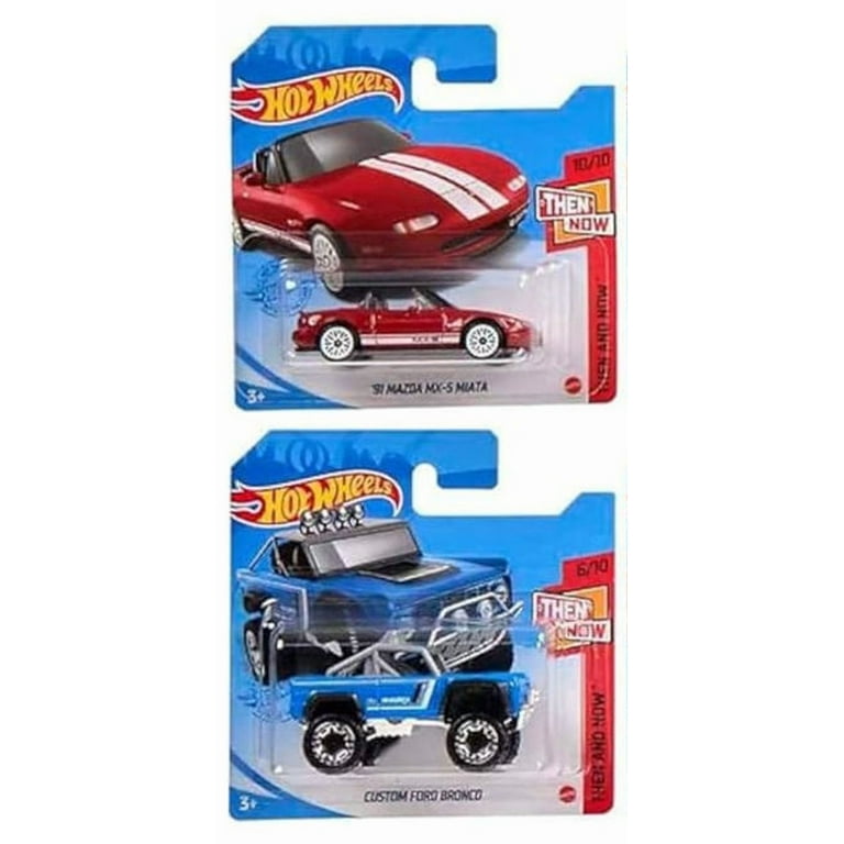 Hot Wheels 2021 Then and Now Complete Set of 10 Diecast Vehicles 1