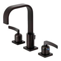 Kingston Brass FSC8965EFL Centurion Widespread Bathroom Faucet with Pop-Up Drain, Oil Rubbed Bronze